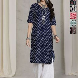7Threads Women Pack Of 6 Floral Printed Kurta-image-91