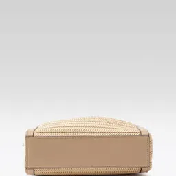 NEXT Basket Weave Textured Structured Handheld Bag image 3