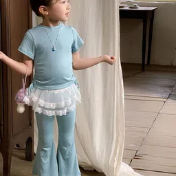 YK Girls Top With Trousers-image-85