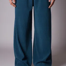 HOP HEAD Men Regular Fit Mid-Rise Corduroy Trousers-image-24