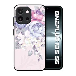 QRIOH Unisex OnePlus 13s 5G Floral Elegant Floral Shockproof Glass Back Case-picture-40