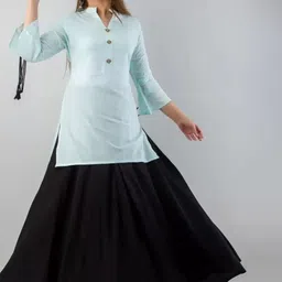 TRY LUCK FASHION Women Regular Kurta with Skirt-picture-56
