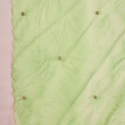 Sangria Zari Sequence Embroidered Straight Kurta & Trouser With Dupatta image 4