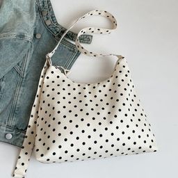 CORSICA Polka Dot Printed Half Moon Hobo Bag-picture-20