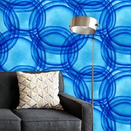 ArtzFolio Printed UV-Resistant Anti-Bacterial Backdrop Water Ripples Peel & Stick Wallpaper-image-97