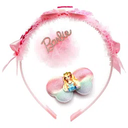 Stoln Girls Set of 3Barbie Featuring Characters Designed Hair Accessory-image-1