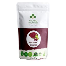 Organic Backyard 100% Natural Acne Or Blemishes Beetroot Powder - 100 g-37