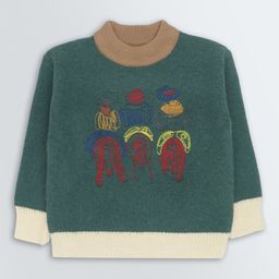 KNITCO Kids Embroidered Pullover Sweater-image-9
