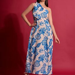 Moda Rapido Women Floral Print A-Line Maxi Dress-picture-38