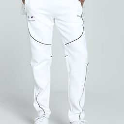 PUMA Men Motorsport Bmw Slim Fit Cotton Mid Rise Track Pants-image-29