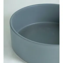 FREEDOM TREE Nested Grey TexturedCeramic Planter With Tray image 3