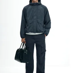 H&M Loose Fit Nylon Windbreaker-picture-0