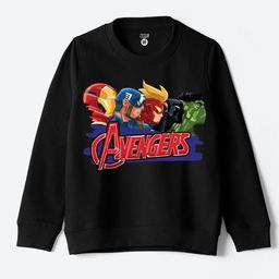 YK Disney Boys Graphic Printed Round Neck Sweatshirt-picture-13