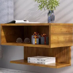 HEXA RED Beige Engineered Wood Bedside Table-image-35