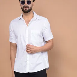 Crimsoune Club Men Premium Slim Fit Spread Collar Multi Striped Cotton Casual Shirt-picture-40