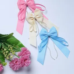 FUNKRAFTS Girls Set of 3 Embellished Alligator Hair Clip-80