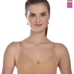 Viral Girl Women Pack of 2 Full Coverage Seamless T-shirt Bra-picture-35