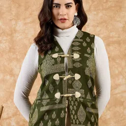 SAHASIKA Women Woollen Tailored Jacket-image-11