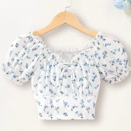 INCLUD Floral Print Off-Shoulder Tank Crop Top-picture-17