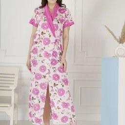 Be You Printed Maxi Nightdress-image-24