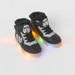 H&M Boys Printed Flashing Trainers-image-98
