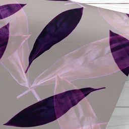 ArtzFolio Grey & Purple Printed UV Resistant Wallpaper-11