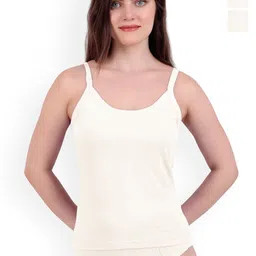 inner element Pack Of 3 Pure Cotton Camisoles-image-24