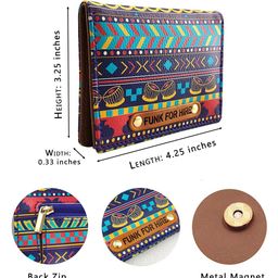 Funk For Hire Unisex Printed Two Fold Wallet image 5
