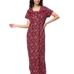 KOVIRA Printed Maxi Nightdress-image-18