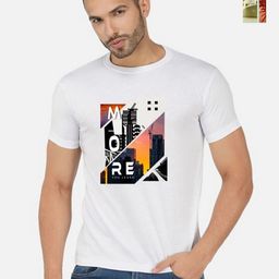 GLOBAL NOMAD Men 2 Printed Bio Finish Applique T-shirt-image-10