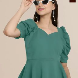 Mast & Harbour Puff Sleeve Top-image-10