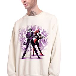 Bewakoof Heavy Duty Men Graphic Printed Round Neck Fleece Pullover Sweatshirt-image-62