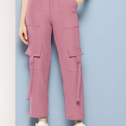 CORSICA Women Original Relaxed Fit High-Rise Trousers-image-53