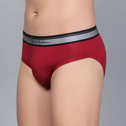 Mast & Harbour Men Pack of 2 Ultra-Soft & Breathable Basic -BriefMnH_002_BRF_MRN/GB/_2PC image 3