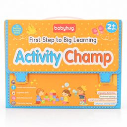 Babyhug First Step to Big Learning Activity Champ Books Set of 10 - English image 5