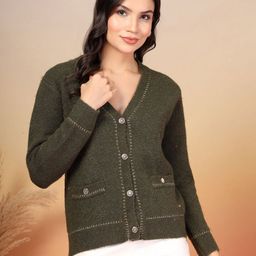 Juelle Women Woollen Cardigan-image-39