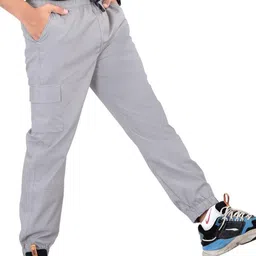 UNOseven Boys Relaxed Straight Leg Loose Fit Cotton Joggers-image-42