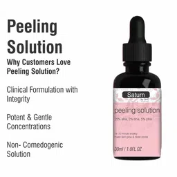 Saturn by GHC Peeling Solution With Alpha Hydroxy Acids- 30 ml image 4