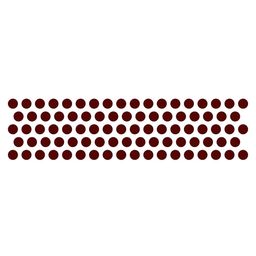 Comet Busters Bindiful Set Of 5 Traditional Bindis - Maroon image 3
