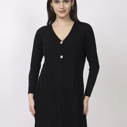 Lory Cable Knit Woollen Longline Cardigan-picture-41