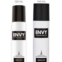 Envy Men Set of 3 Absolute Perfume Deodorant Spray - 115g each image 3