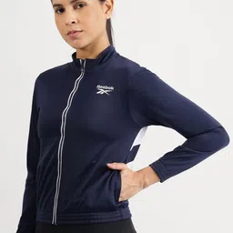 Reebok Printed Open Front Jacket image 3
