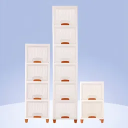 Aura Transparent 12 Units Modular Cabinet Storage Foldable Drawer Organiser image 3