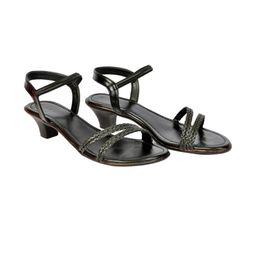 saanvishubh Women Black Block Heels-picture-41