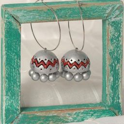 Mridah Circular Hoop Earrings-47