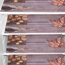 Aura 4-Pcs Brown Printed Fridge Organisers-image-3