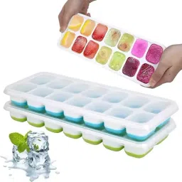 Multicolor Silicone Ice Cube Tray-16