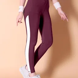 nexsus apparels Women Striped Red Track Pants-picture-22