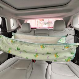 Baby Car cotton swing Portable travel nap hammock Adjustable hanger Belt-7