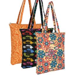 Anekaant Floral Printed Shopper Shoulder Bag-37